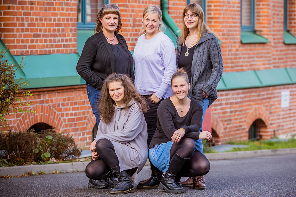 v.l.n.r. Frau Heidel, Frau Friedrich-Irmer, Frau Keilig, Frau Witteck, Frau Rößler 