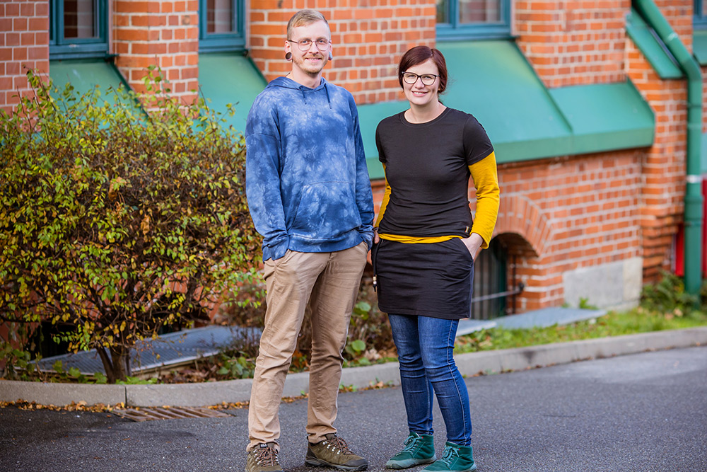 Nadja Schmiedel und Nick Stölzel